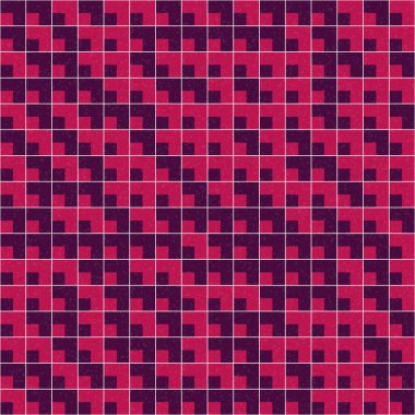 Soyut Geometrik Desen, üretken hesaplama sanatı, vektör illüstrasyonu 