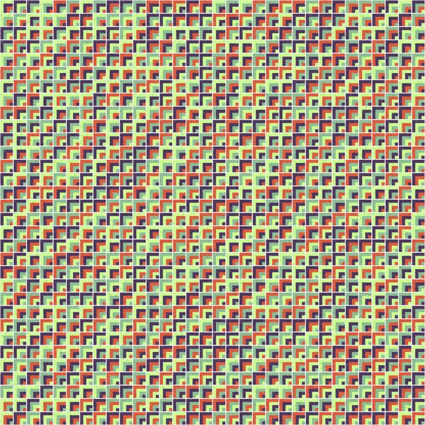 Abstract Geometric Pattern Generative Computational Art Διανυσματική Απεικόνιση — Διανυσματικό Αρχείο