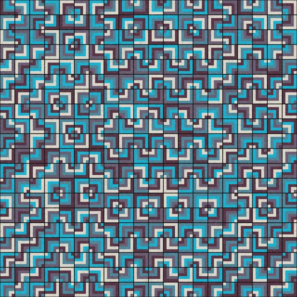 Soyut Geometrik Desen, hesaplama sanatı çizimi