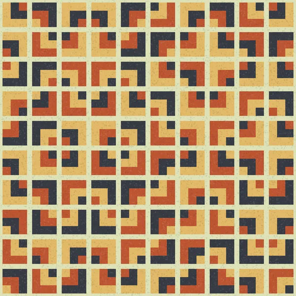 Abstract Geometric Pattern Generative Computational Art Vector Illustration — Stock Vector