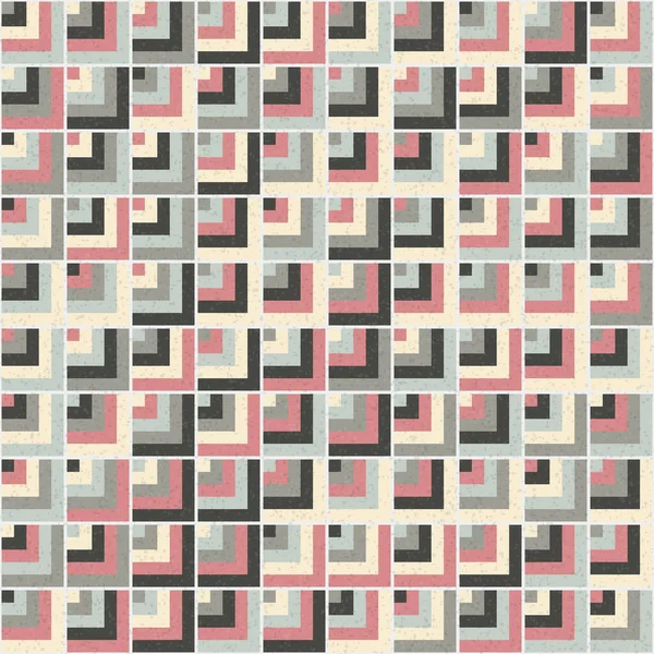 Absztrakt Geometriai Minta Generatív Számítógépes Művészet Vektor Illusztráció — Stock Vector