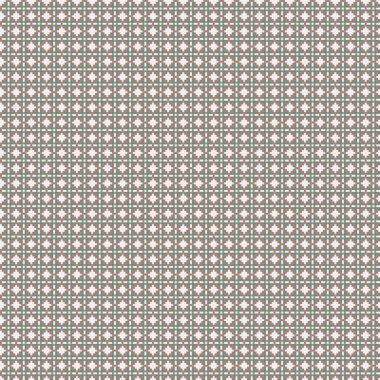 Soyut çapraz desen, üretken hesaplama sanatı, vektör illüstrasyonu 