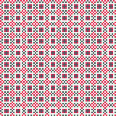 Soyut çapraz desen, üretken hesaplama sanatı, vektör illüstrasyonu 