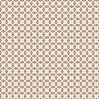 Soyut çapraz desen, üretken hesaplama sanatı, vektör illüstrasyonu 