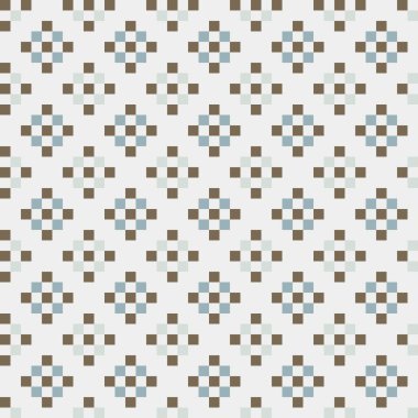 Soyut çapraz desen, üretken hesaplama sanatı, vektör illüstrasyonu 