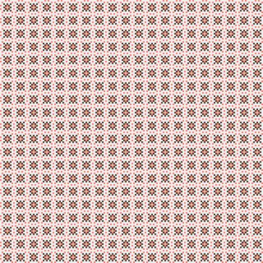 Soyut çapraz desen, üretken hesaplama sanatı, vektör illüstrasyonu 