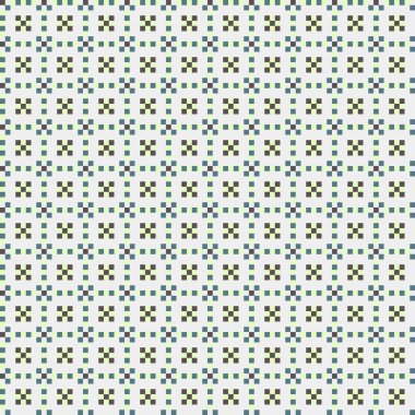 Soyut çapraz desen, üretken hesaplama sanatı, vektör illüstrasyonu 