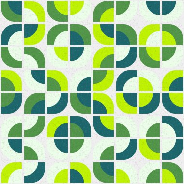 Soyut Geometrik Desen, üretken hesaplama sanatı çizimi