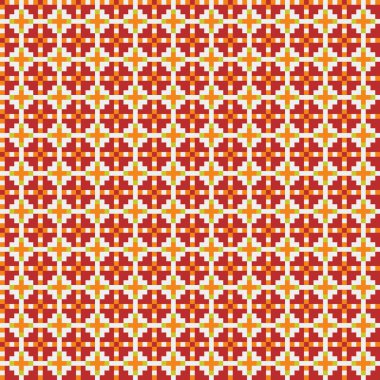 Soyut çapraz desen, vektör sanatı çizimi