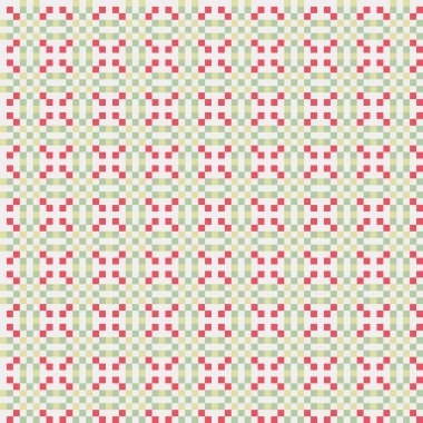 Soyut çapraz desen, üretken hesaplama sanatı, vektör illüstrasyonu 