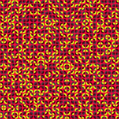 Soyut geometrik desen, üretici vektör çizimi