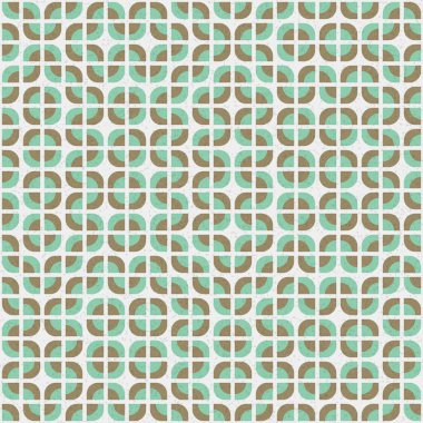 Soyut Geometrik Desen, üretken hesaplama sanatı çizimi