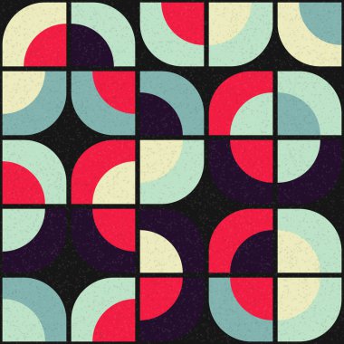 Soyut geometrik desen, üretici vektör çizimi