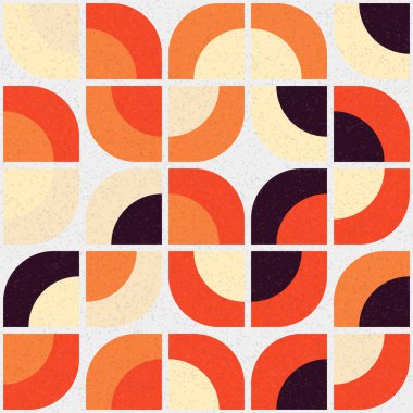 Soyut Geometrik Desen, üretken hesaplama sanatı çizimi