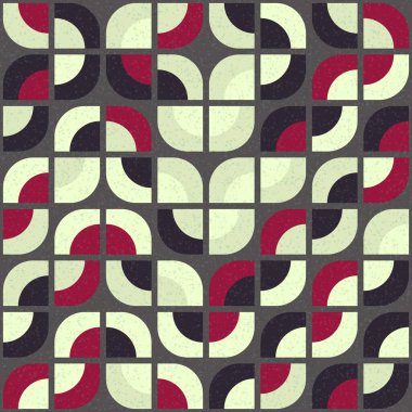 Soyut Geometrik Desen, üretken hesaplama sanatı çizimi