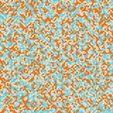 Soyut Geometrik Desen, üretken hesaplama sanatı çizimi