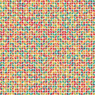 Soyut geometrik desen, üretici vektör çizimi