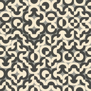 Soyut Geometrik Desen, üretken hesaplama sanatı çizimi