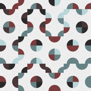 Soyut Geometrik Desen, hesaplama sanatı çizimi