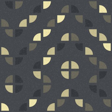 Soyut Geometrik Desen Üretken hesaplama sanatı, vektör illüstrasyonu