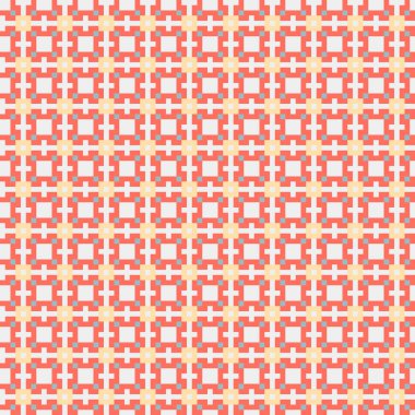 Soyut Çapraz Desen Vektör Sanatı Çizimi