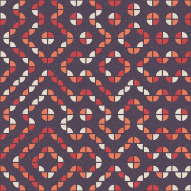 Soyut Geometrik Desen Üretken hesaplama sanatı, vektör illüstrasyonu