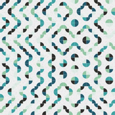 soyut geometrik desen, hesaplama sanatı illüstrasyonu