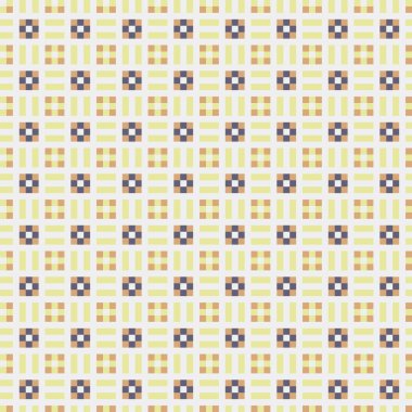 Soyut çapraz desen, üretken hesaplama sanatı, vektör illüstrasyonu 