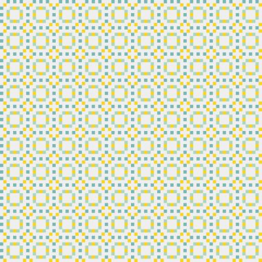 Soyut çapraz desen, üretken hesaplama sanatı, vektör illüstrasyonu 