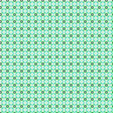 Soyut çapraz desenli üretken hesaplama sanatı çizimi