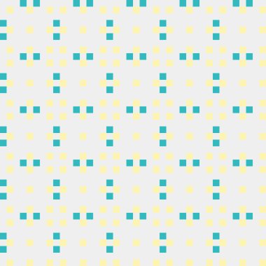 Soyut çapraz desenli üretken hesaplama sanatı çizimi