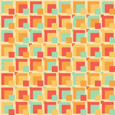 Soyut Geometrik Desen, vektör sanatsal çizim