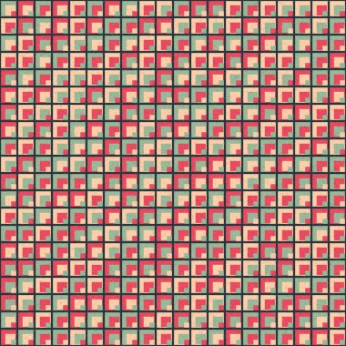 Soyut Geometrik Desen, Dijital Duvar Kağıdı