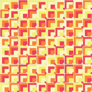 Soyut Geometrik Desen, vektör sanatsal çizim