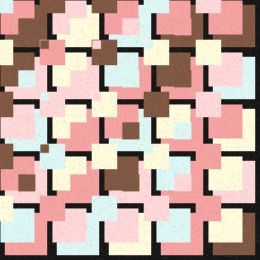 Soyut Geometrik Desen, Dijital Duvar Kağıdı