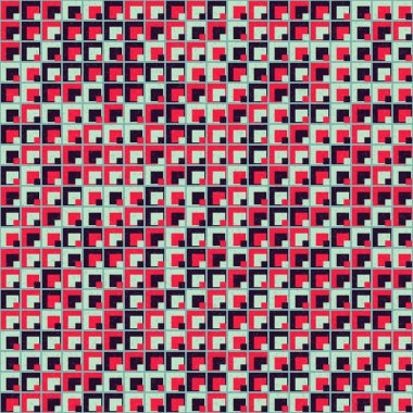 Soyut Geometrik Desen, vektör sanatsal çizim