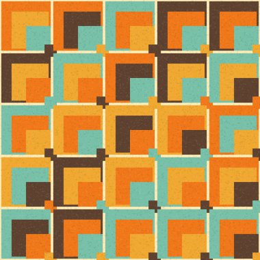 Soyut Geometrik Desen, vektör sanatsal çizim