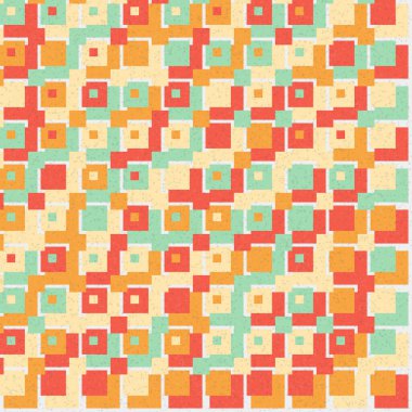 Soyut Geometrik Desen, vektör sanatsal çizim