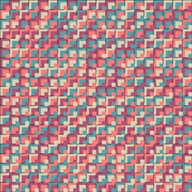 Soyut Geometrik Desen, vektör sanatsal çizim