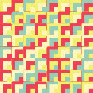 Soyut Geometrik Desen, vektör sanatsal çizim