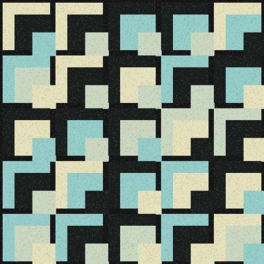 Soyut Geometrik Desen, vektör sanatsal çizim