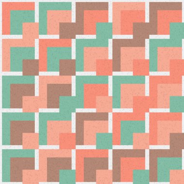 Soyut Geometrik Desen, vektör sanatsal çizim