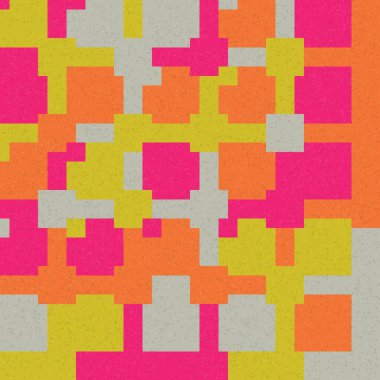 Soyut Geometrik Desen, vektör sanatsal çizim