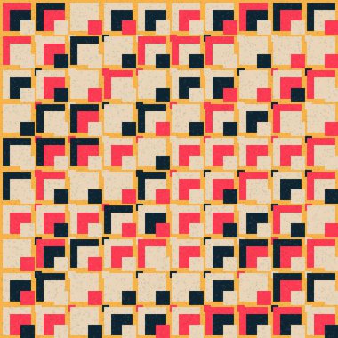 Soyut Geometrik Desen, vektör sanatsal çizim