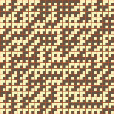 Soyut Geometrik Desen, vektör sanatsal çizim