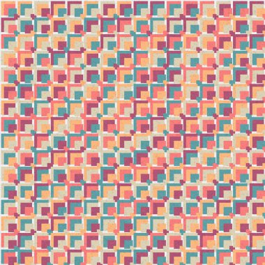 Soyut Geometrik Desen, vektör sanatsal çizim