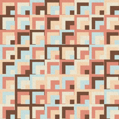 Soyut Geometrik Desen, vektör sanatsal çizim