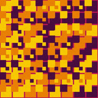 Soyut Geometrik Desen, vektör sanatsal çizim