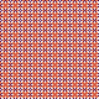 Soyut çapraz desenli üretken hesaplama sanatı çizimi