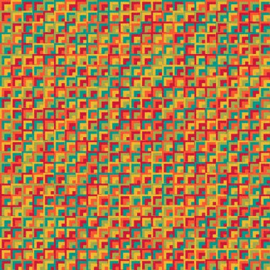 Soyut Geometrik Desen, vektör sanatsal çizim